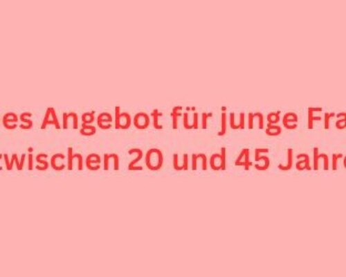 HER:TIME - Neues Angebot für Frauen zwischen 20 und 45 Jahre